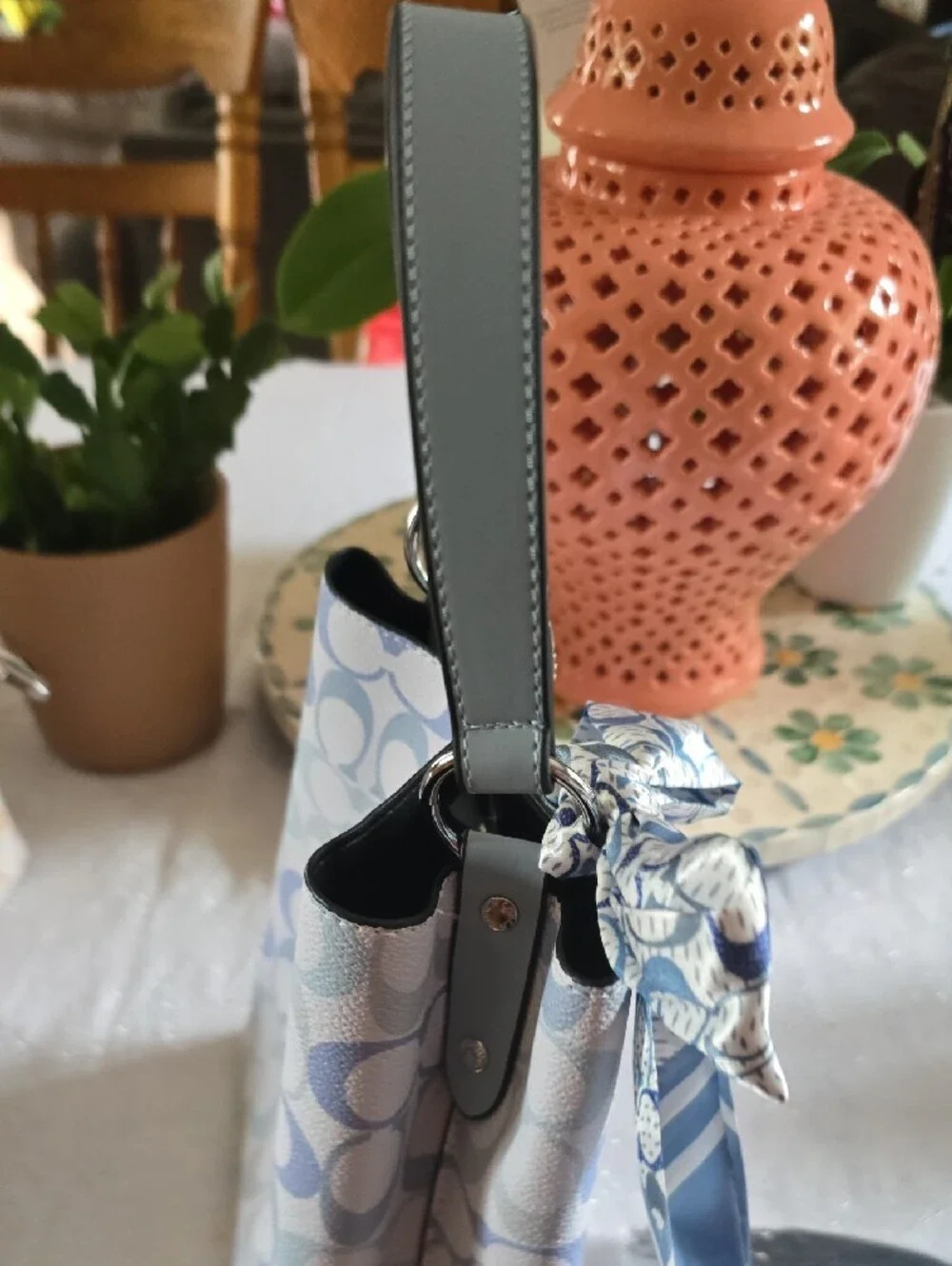 Coach mini tote